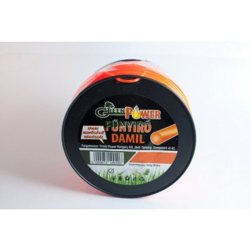 Műanyag Vágószál 2,7Mmx197 Méter Négyszög Alaku Tekercsben