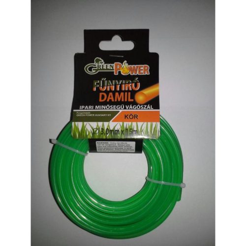 Műanyag Vágószál 3Mmx15M Kör