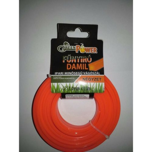 Műanyag Vágószál 3Mmx15M Négyszög