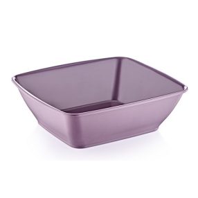 Szögletes műanyag tál  2 L  03 1275