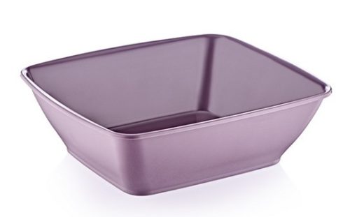 Szögletes műanyag tál  2 L  03 1275
