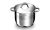 Blaumann Gourmet Line fazék fedővel 28 cm 12,5 L BL-1012A