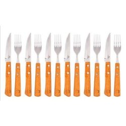   Berlinger Haus 12 részes steak késkészlet, fa nyéllel BH-2105N 