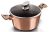 Berlinger Haus Metallic Rosegold Line magas lábas, fedővel 30 cm BH-6194