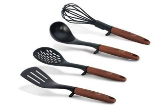 Berlinger Haus Ebony Rosewood Collection 4 részes konyhai eszközkészlet BH-6228