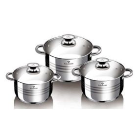   Blaumann Gourmet Line 6 részes rozsdamentes acél edénykészlet BL-3160 