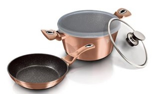 Berlinger Haus  edénykészlet, 4 részes, Metallic Line Rose Gold Edition BH-6200