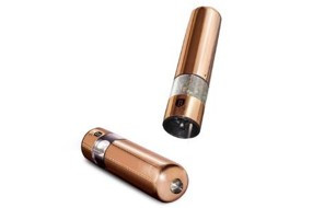 Berlinger Haus Metallic Rosegold Line 2 db-os elektromos fűszermalom készlet metál külső bevonattal, LED fénnyel BH-1905