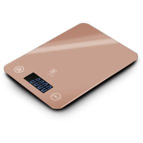   Berlinger Haus Metallic Rosegold Line digitális konyhai mérleg LCD kijelzővel BH-9352