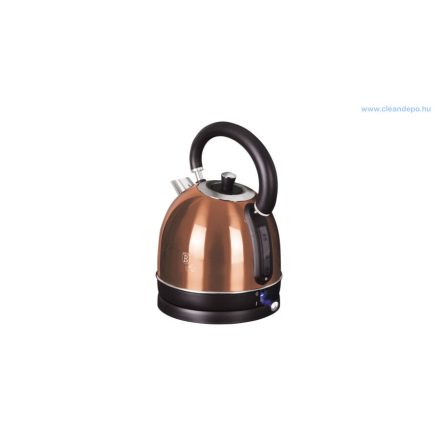 Berlinger Haus Metallic Rosegold Line rozsdamentes acél elektromos vízforraló kanna, 1,8 liter, 2200 W BH-9335