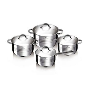   Blaumann Gourmet Line 8 részes rozsdamentes acél edénykészlet BL-3115