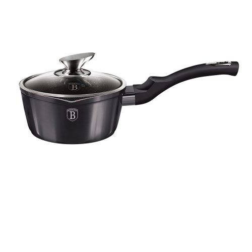 Berlinger Haus Metallic Line Carbon Edition szószos edény fedővel BH-6907 