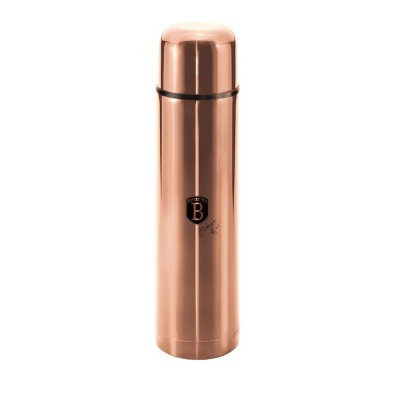 Berlinger Haus Metallic Rosegold Line rozsdamentes acélból készült vákumos termosz metál külső bevonattal, 1 liter BH-7605