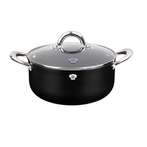 Blaumann Platinum Collection magas lábas tapadásmentes bevonattal, fedővel, 24 cm BL-3395