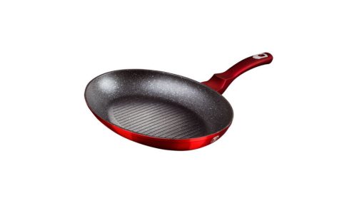 Berlinger Haus Metallic Burgundy Line halsütő serpenyő márvány bevonattal BH-7169
