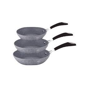   Berlinger Haus Stone Touch Line 3 részes serpenyő szett BH-1180N 