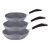 Berlinger Haus Stone Touch Line 3 részes serpenyő szett BH-1180N 