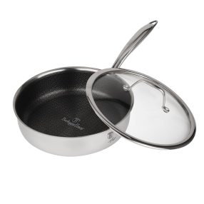   Berlinger Haus Eternal Collection rozsdamentes  mély serpenyő  fedővel 24 cm  BH-8511