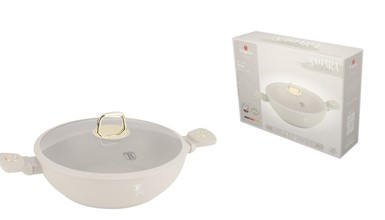 Berlinger Haus Sahara Line Collection Wok fedővel 30 cm BH-8065