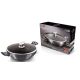 Berlinger Haus Carbon Pro Collection wok fedővel, márvány bevonattal, 30 cm BH-7111