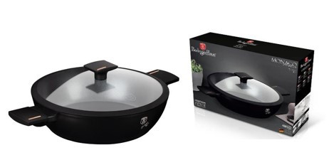 Berlinger Haus Monaco Collection lábas tapadásmentes bevonattal, fedővel  28 cm BH-7090