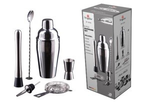 Berlinger Haus Black Silver Collection rozsdamentes acél bártender készlet BH-8546