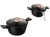 Berlinger Haus Black Rose Collection magas lábas márvány bevonattal, fedővel, 24 cm BH-8165