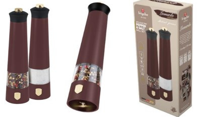 Berlinger Haus Leonardo Collection 2 részes elektromos só- és borsőrlő  BH-9555