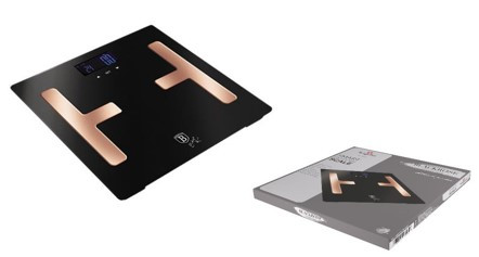 Berlinger Haus Rosegold collection  Testzsíranalizáló személymérleg BH-9528