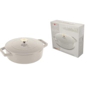   Berlinger Haus Sahara Collection öntöttvas lábas fedővel  26 cm BH-6530