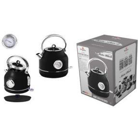  Berlinger Haus Matte Black Collection elektromos vízforraló hőfok jelzővel  BH-9640