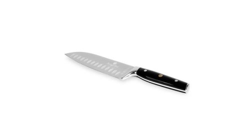 Berlinger Haus Matte Black Collection rozsdamentes acél santoku kés, szegecselt BH-3131