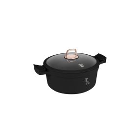   Berlinger Haus Black Rose Collection magas lábas titán bevonattal, fedővel  28 cm BH-7784