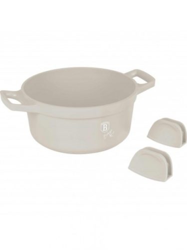 Berlinger Haus Sahara Collection magas lábas titán bevonattal, fedővel, levehető fogókkal, 24 cm BH-7787