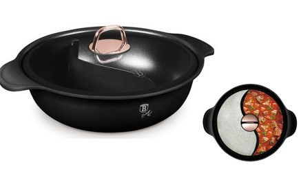 Berlinger Haus Black Rose  Collection 30 cm lábas Hot Pot fedővel BH-8627