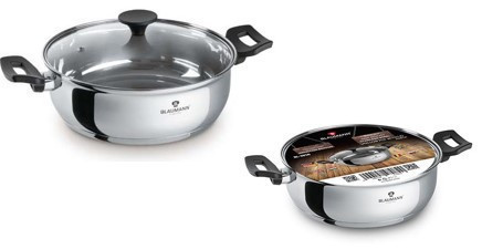 Blauman  Gourmet Line 28 cm fedővel alacsony lábas BL-3859