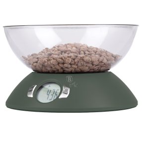   Berlinger Haus Matte Green Collection konyhai mérleg tálal  BH-9619 