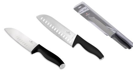 Berlinger Haus Matte Black Collection rozsdamentes acél santoku kés BH-2817