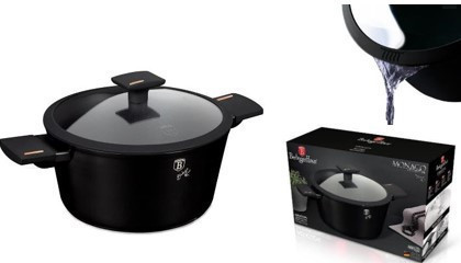 Berlinger Haus Monaco Collection magas lábas tapadásmentes bevonattal, fedővel  24 cm BH-7087