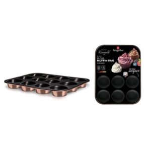   Berlinger Haus Metallic Rosegold Line 12 csészés muffin sütőforma  BH-8671