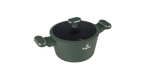 Berlinger Haus Matte Green Collection magas lábas titán bevonattal  fedővel BH-8200