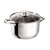 Blaumann Lábas üvegfedővel 20 cm 3,8 literes rozsdamentes Gourmet Line BL-3872