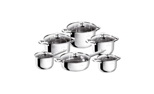 Blaumann Gourmet Line 12 részes rozsdamentes acél edénykészlet  BL-3875