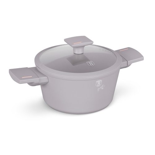 Berlinger Hause taupe collection Lábas fedővel 2,5 L 20 cm BH-8100 