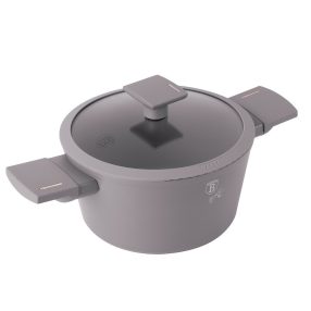   Berlinger Haus Taupe  Collection lábas fedővel 28 cm  6,1 L BH-8102  