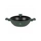 Berlinger Haus Matte Green Collection Wok fedővel 30 cm BH-8160 