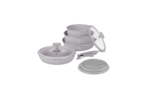 Berlinger Haus Taupe Collection 9 részes edénykészlet titán bevonattal BH-8255 