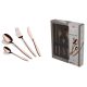 Berlinger Haus 6 személyes rozsdamentes acél evőeszköz készlet rosegold BH-3062 