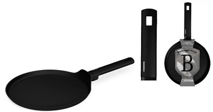 Berlinger Haus Matte Black colletction palacsintasütő 28 cm BH-8173 