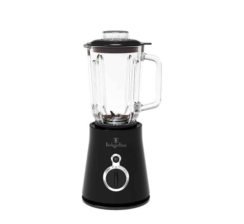 Berlinger Haus Black Silver Collection turmixgép üveg kancsóval , 600 W  BH-9442 